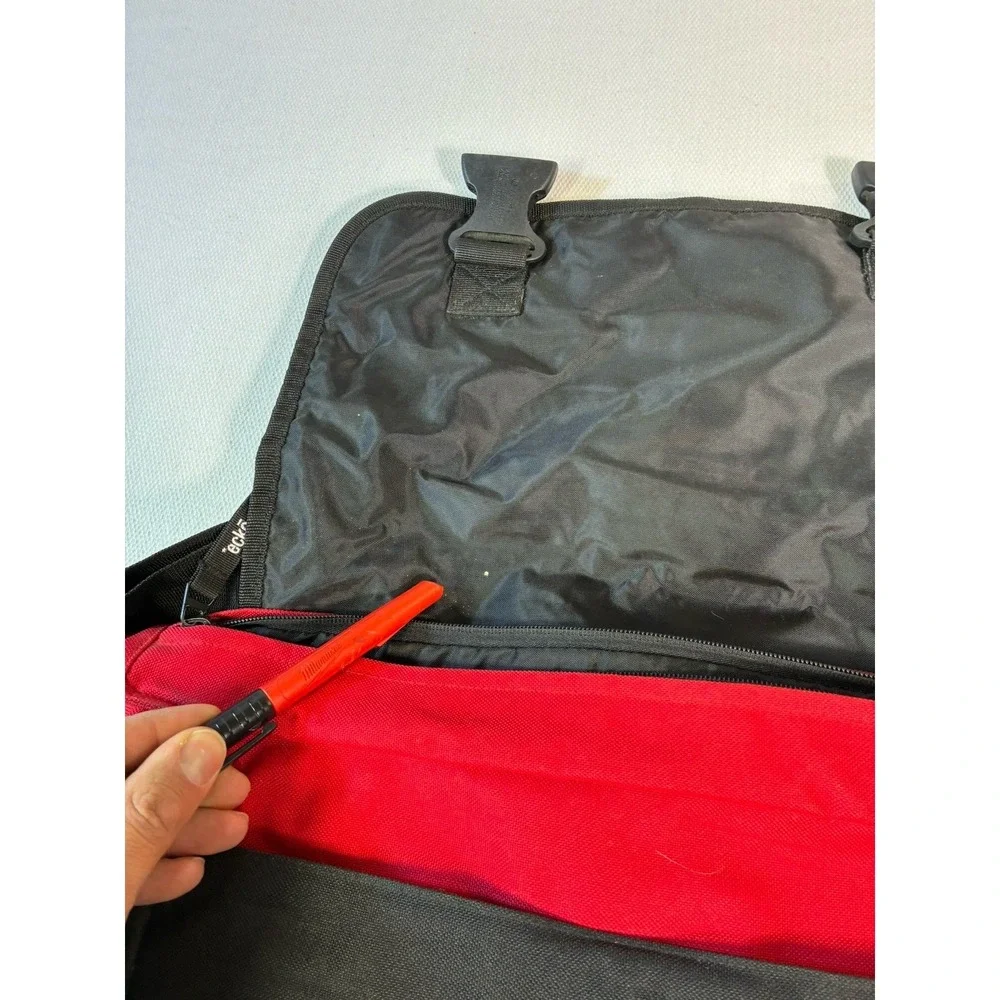 Vintage Ecko Unltd Messenger Bag Red Black Rhino Logo Y2K Streetwear Laptop Case